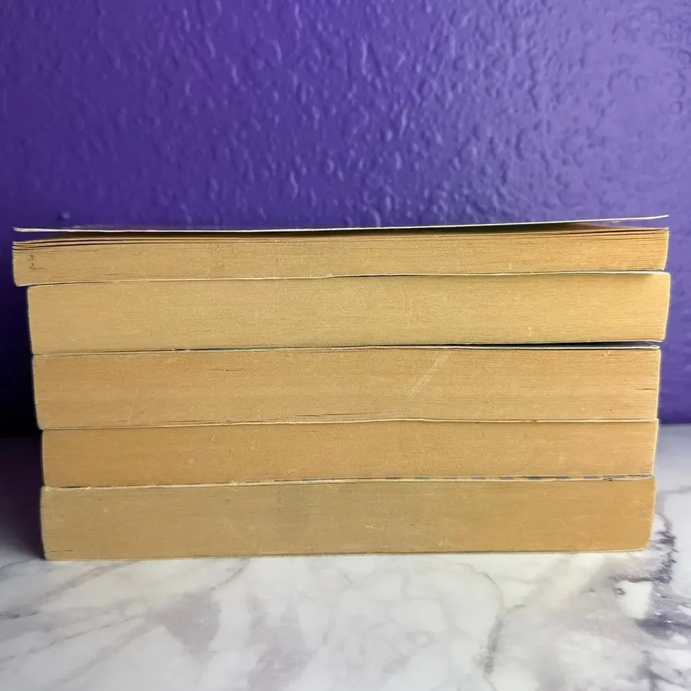 Vintage Little House on the Prairie 5 Book Lot Laura Ingalls Wilder Williams